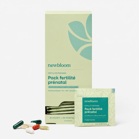 Formule complète pack prénatal pour la fertilité féminine